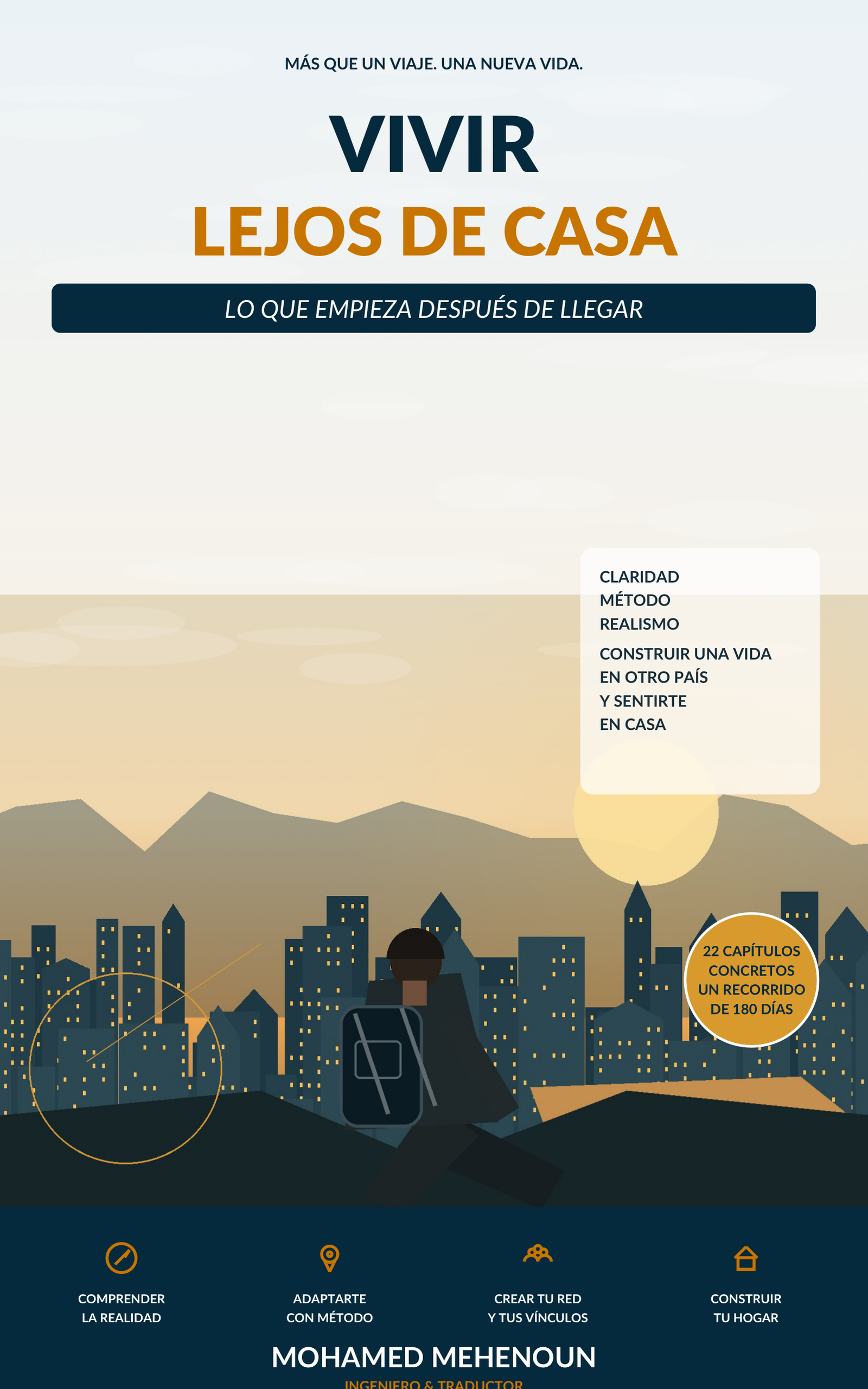 Couverture — Vivir lejos de casa